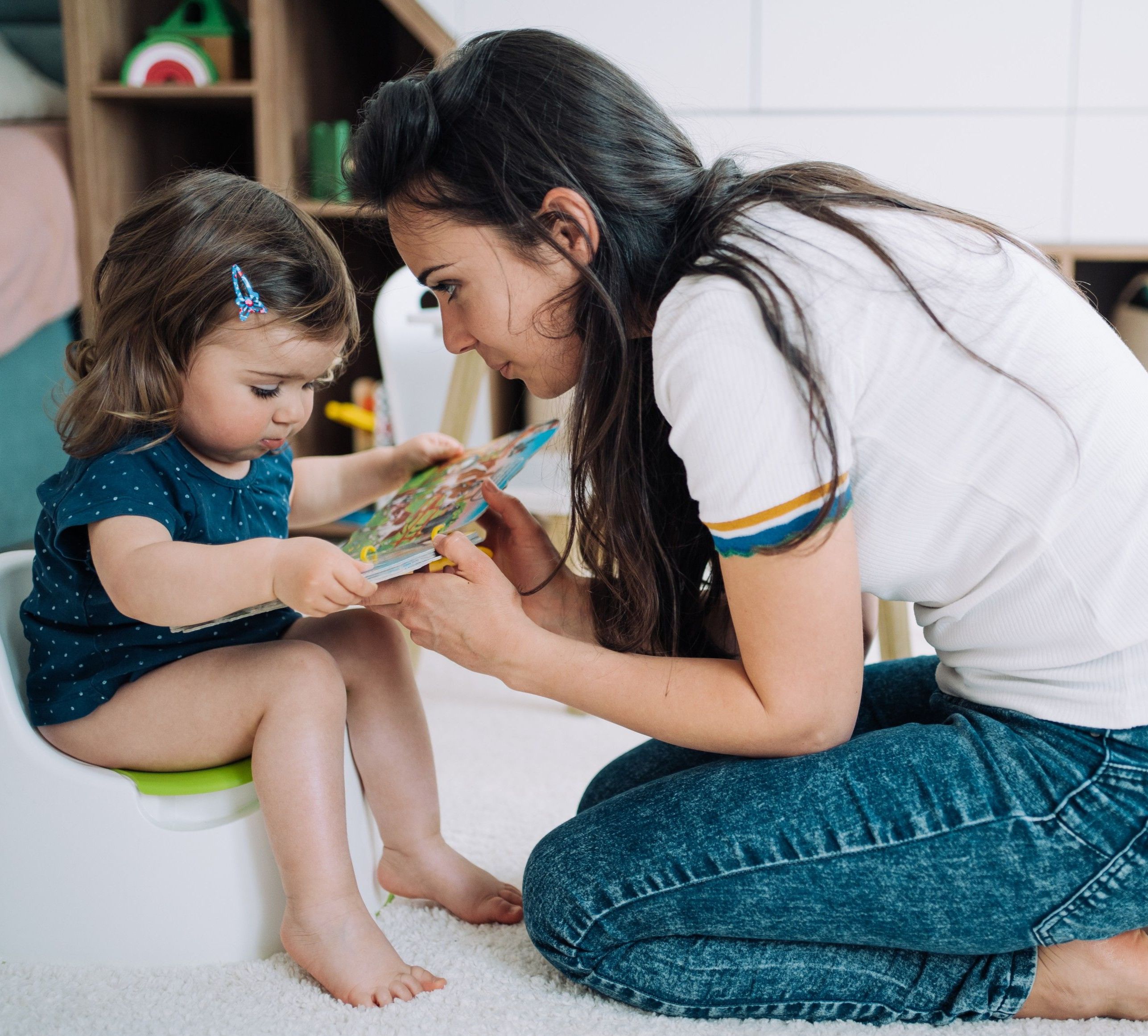 baby wearing diaper